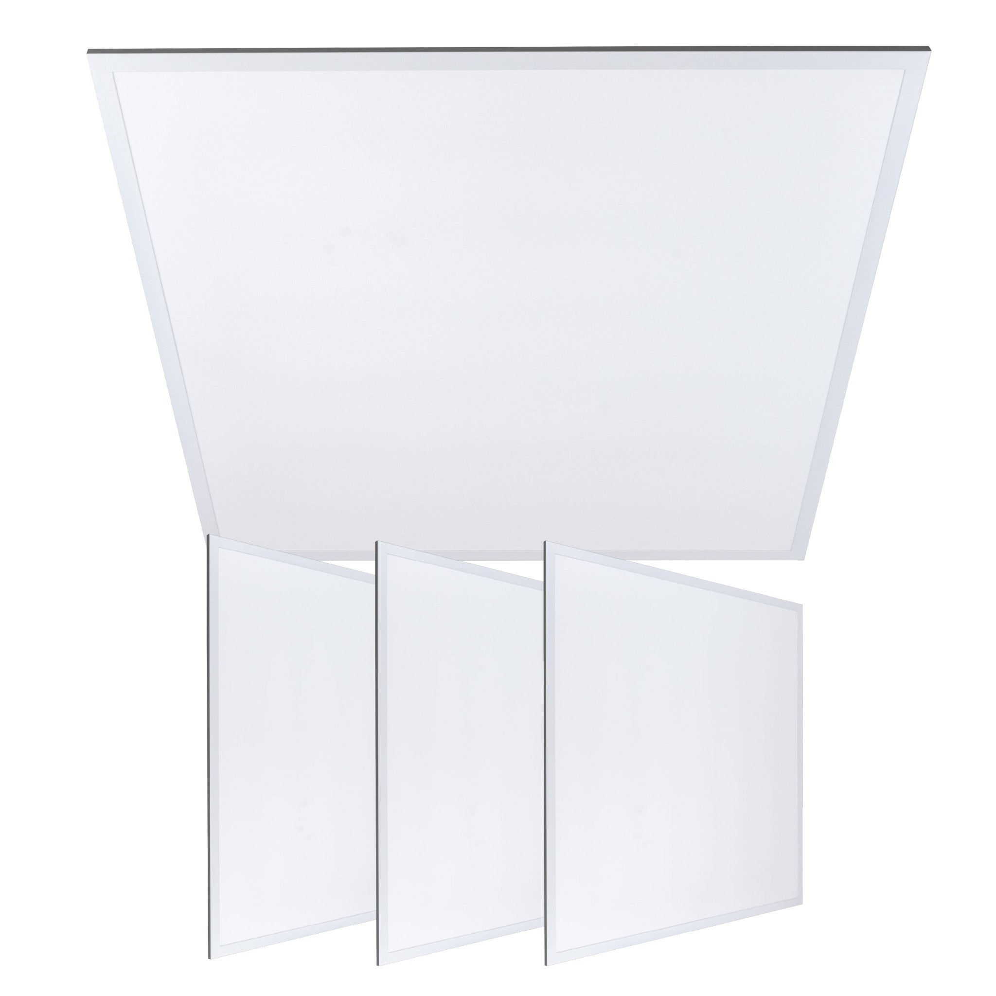 4PACK LED's Light Panelen vierkant 595x595mm - Compleet universeel paneel met driver - 40W - 4 stuks Panelen led.gl