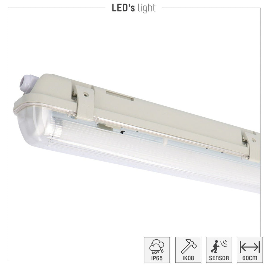 LED's Light LED TL lamp met sensor 150 cm - Bewegingssensor en nachtsensor - Waterdicht - 3100 lm TL verlichting led.gl