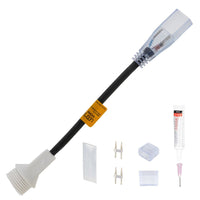 Accessoire - Aansluitkit - 150mm 280mm 20mm - Zwart led.gl