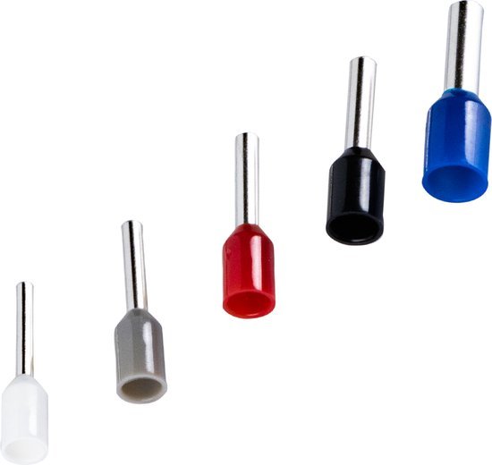 Adelhulzen assortiment set - 5 maten van 0.5mm² tot 2.5mm² - 400 stuks Snoeren led.gl