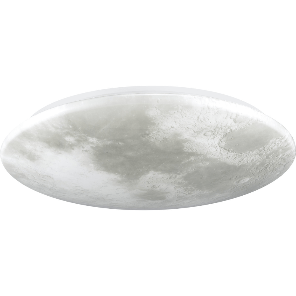 LED Plafondlamp maan voor slaapkamer - 40 cm - Dimbaar met afstandsbediening Plafondlampen led.gl