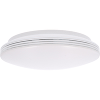 LED Plafondlamp rond 35 cm met ringen - Universeel - Spatwaterdicht - Warm wit licht Plafondlampen led.gl