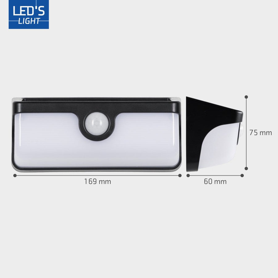 LED's Light Bluetooth Linkable Koppelbare LED Solar Wandlamp met Bewegingssensor Wandlampen led.gl