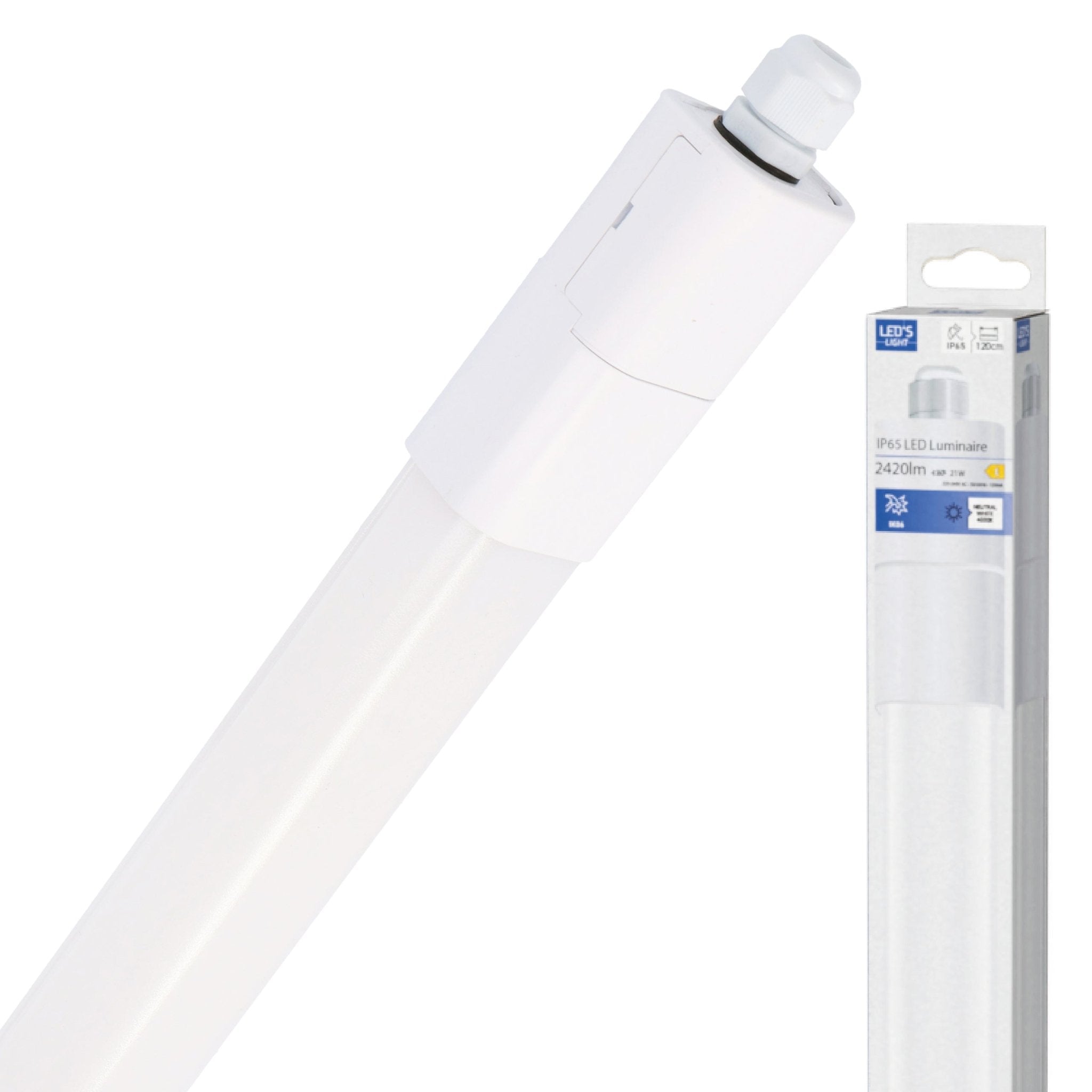 LED's Light LED TL verlichting compleet 120 cm - Geschikt voor buiten en binnen - 2420 lm TL verlichting led.gl