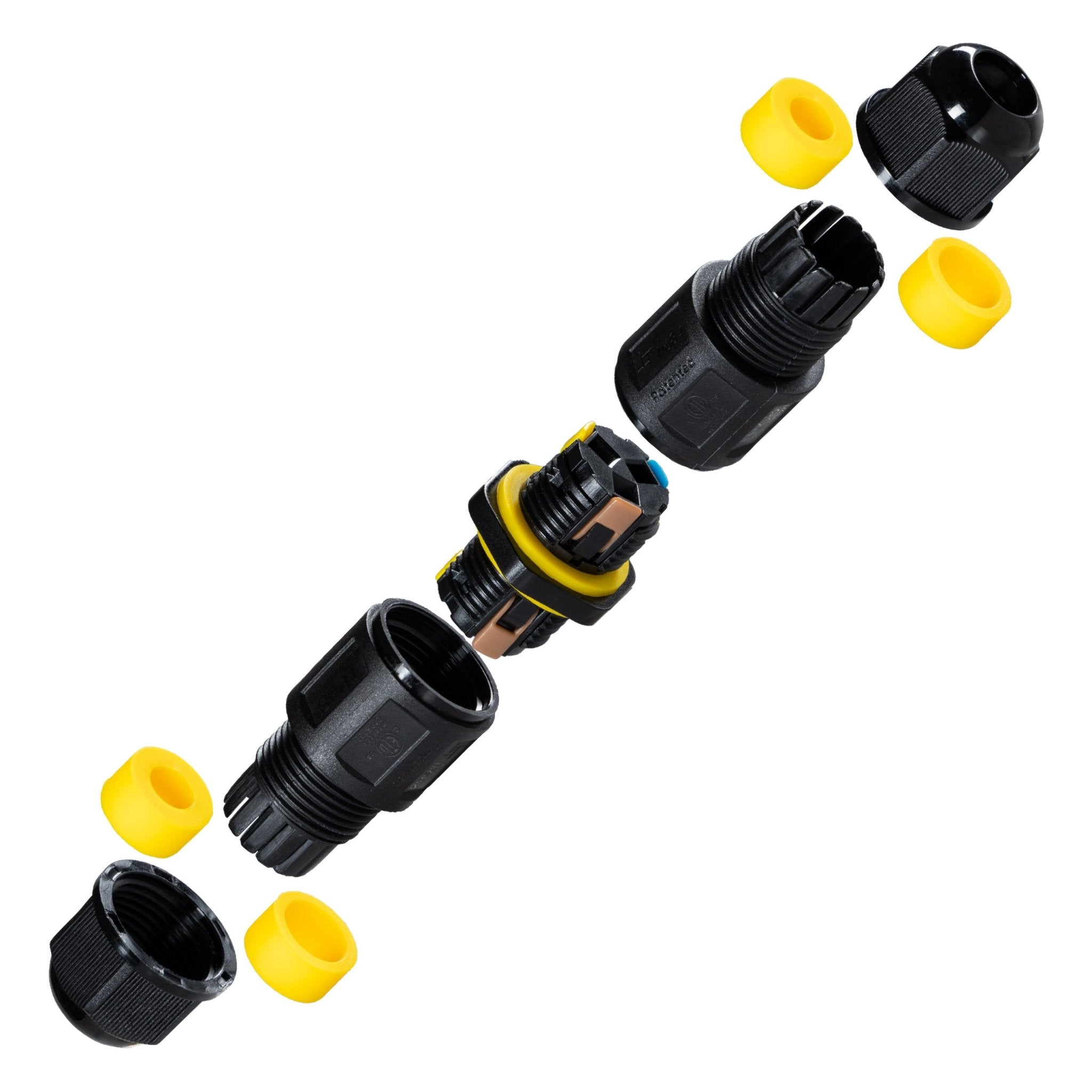 LED's Light Pro Kabeldoos I-connector 3P - IP68 waterdicht - Lasdoos voor kabels van 4 tot 11 mm Kabelverbinders led.gl