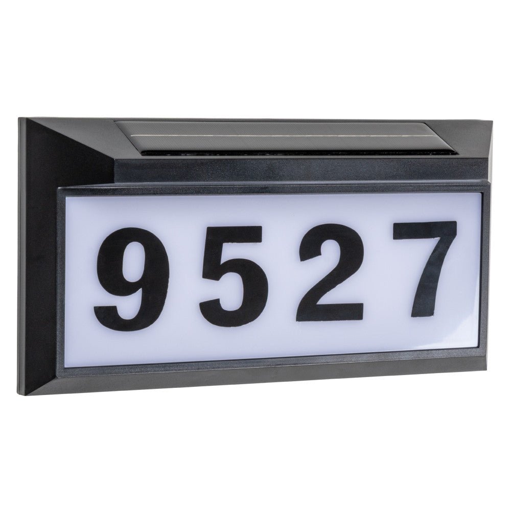 LED's Light zonnepaneel Solar-LED huisnummerbord set Wandlampen led.gl