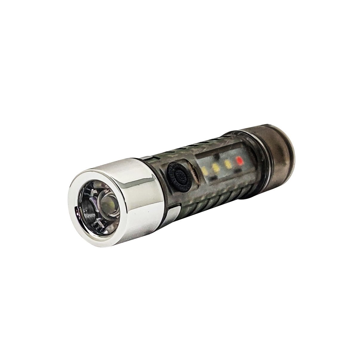 LED's Work Mini zaklamp led oplaadbaar 120 - 6 lichtstanden - met magneet en klip - Zwart Zaklampen led.gl