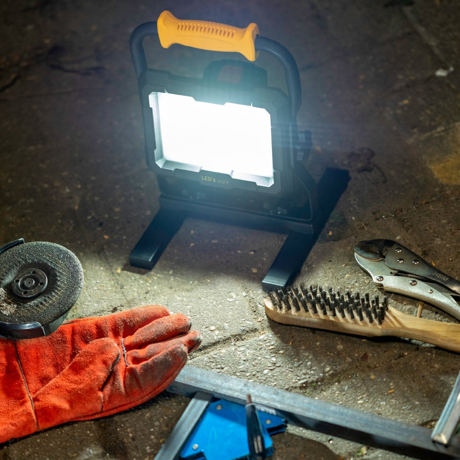 LED's Work 18V werklamp Accu voor elektrisch gereedschap - 20W 2000lm 5000K Werklampen led.gl