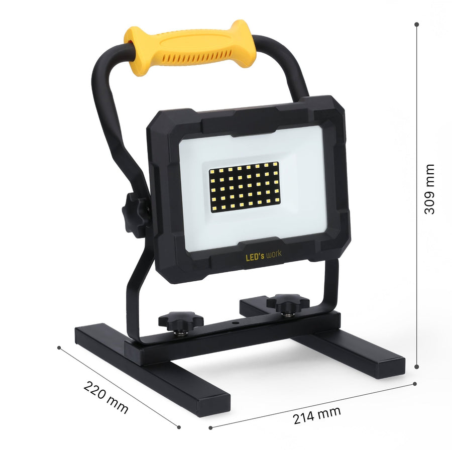 LED's Work 18V werklamp Accu voor elektrisch gereedschap - 20W 2000lm 5000K Werklampen led.gl