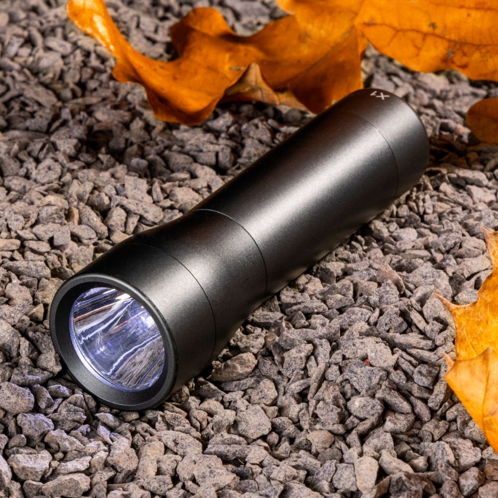LED's Work Zaklamp op Batterijen (3x AAA) - 120 lumen - IPX4 Spatwaterdicht - Dimbaar in 3 standen led.gl
