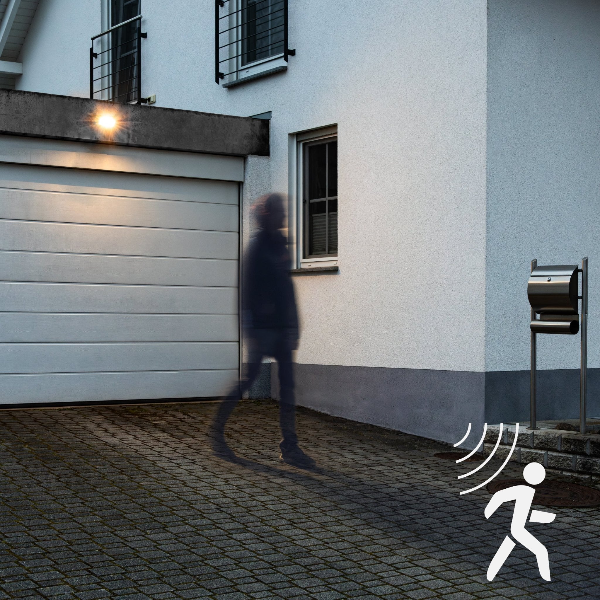 SolarEssence LED Buitenlamp met Bewegingssensor - Wandbevestiging - 1000 Lumen - IP54 Waterdicht Buitenlampen led.gl