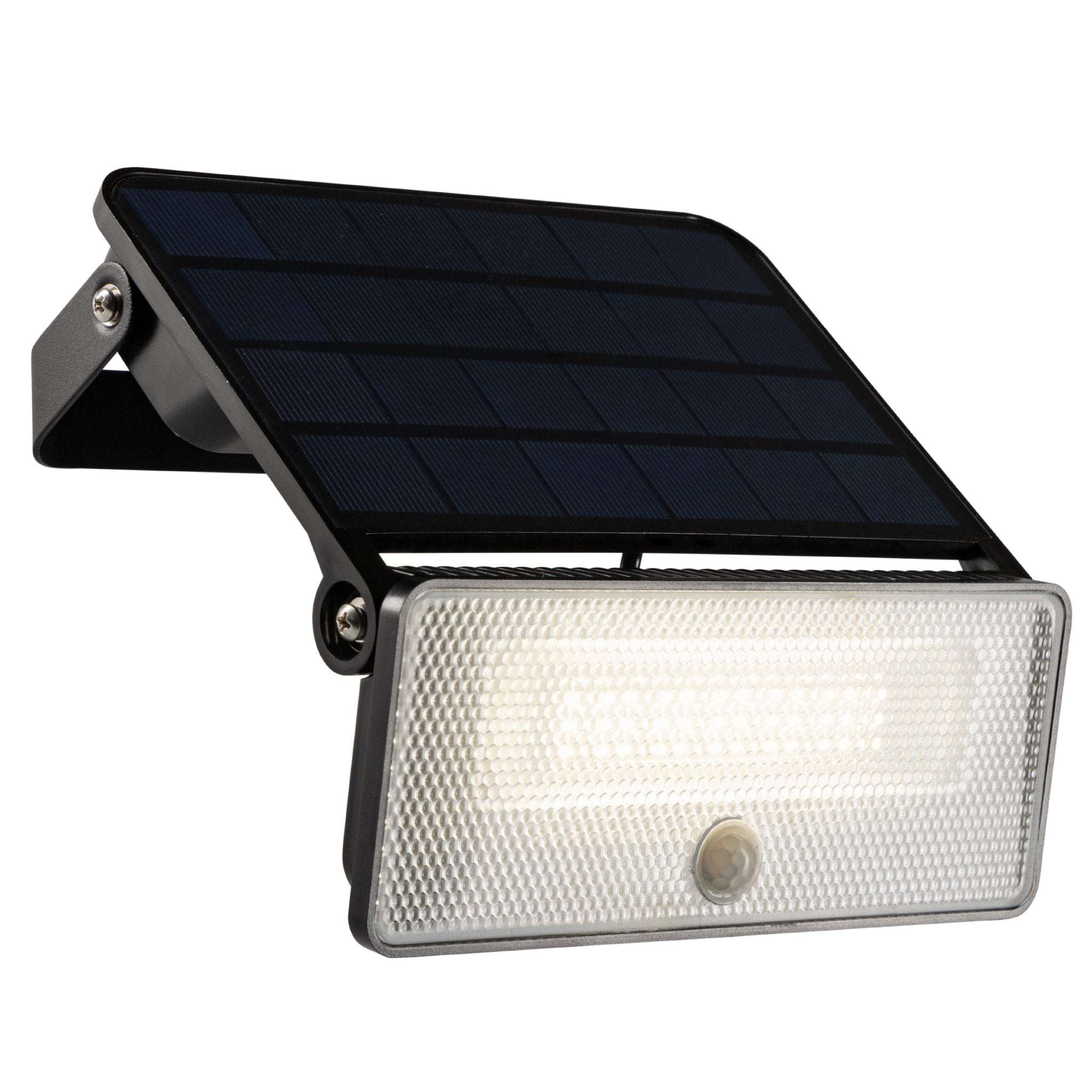 Slim Solar LED Buitenlamp 1600 lm met sensor - Bewegingssensor en nachtsensor - Draadloos - Zwart Buitenlampen led.gl