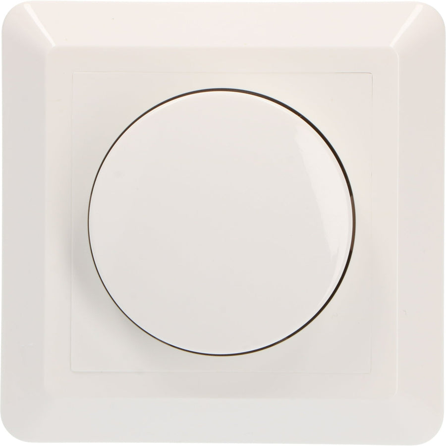 LED's Light Complete Dimmerknop met Frame - Wit - Past in frames van GIRA, JUNG, Busch-Jaeger Dimmers led.gl