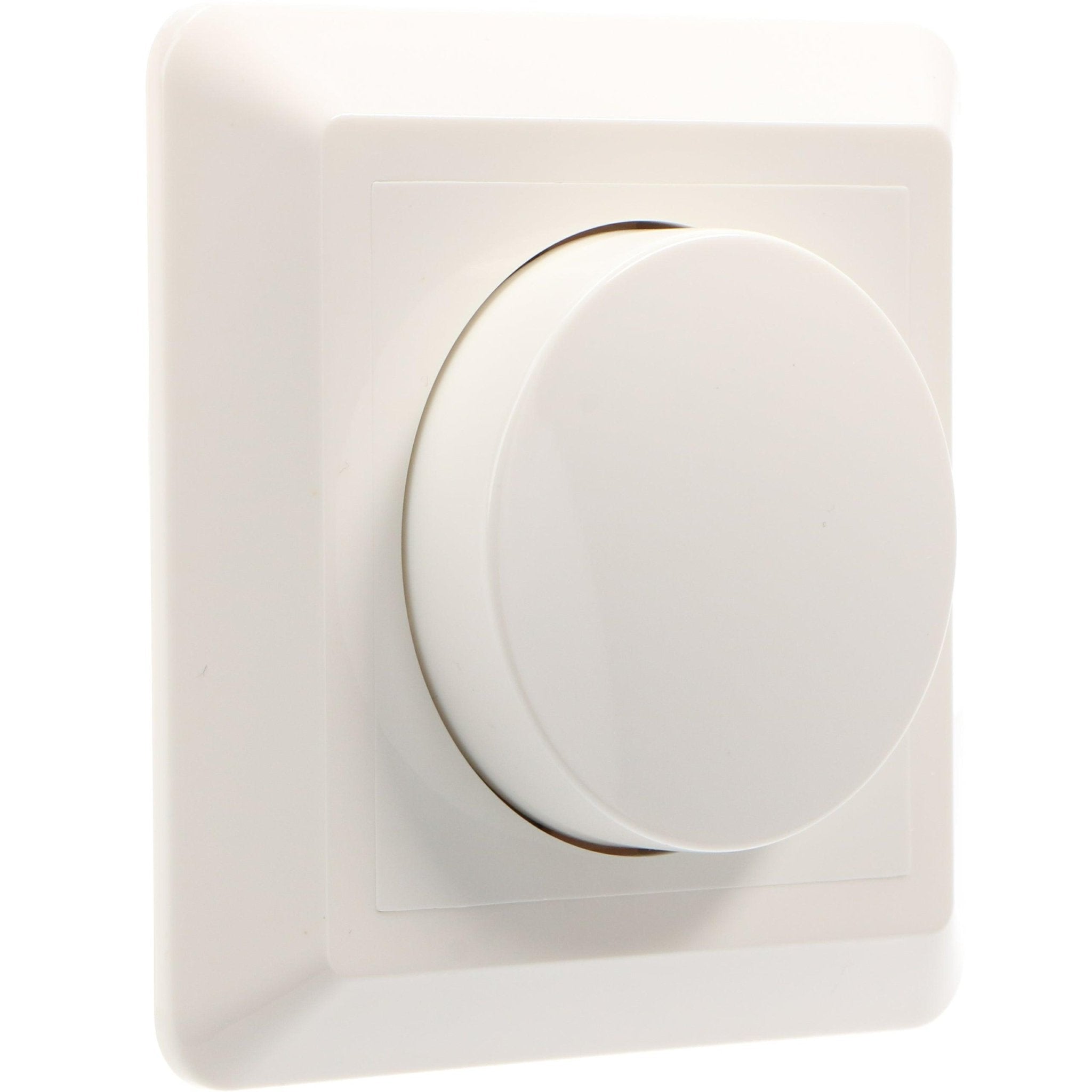 LED's Light Complete Dimmerknop met Frame - Wit - Past in frames van GIRA, JUNG, Busch-Jaeger Dimmers led.gl