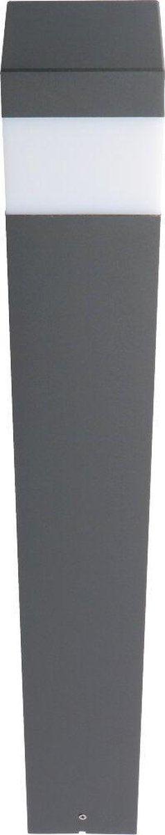 LED Lantaarnpaal Mat met E27 fitting - IP44 - Sora - 76 cm - Grijs Lantaarns led.gl