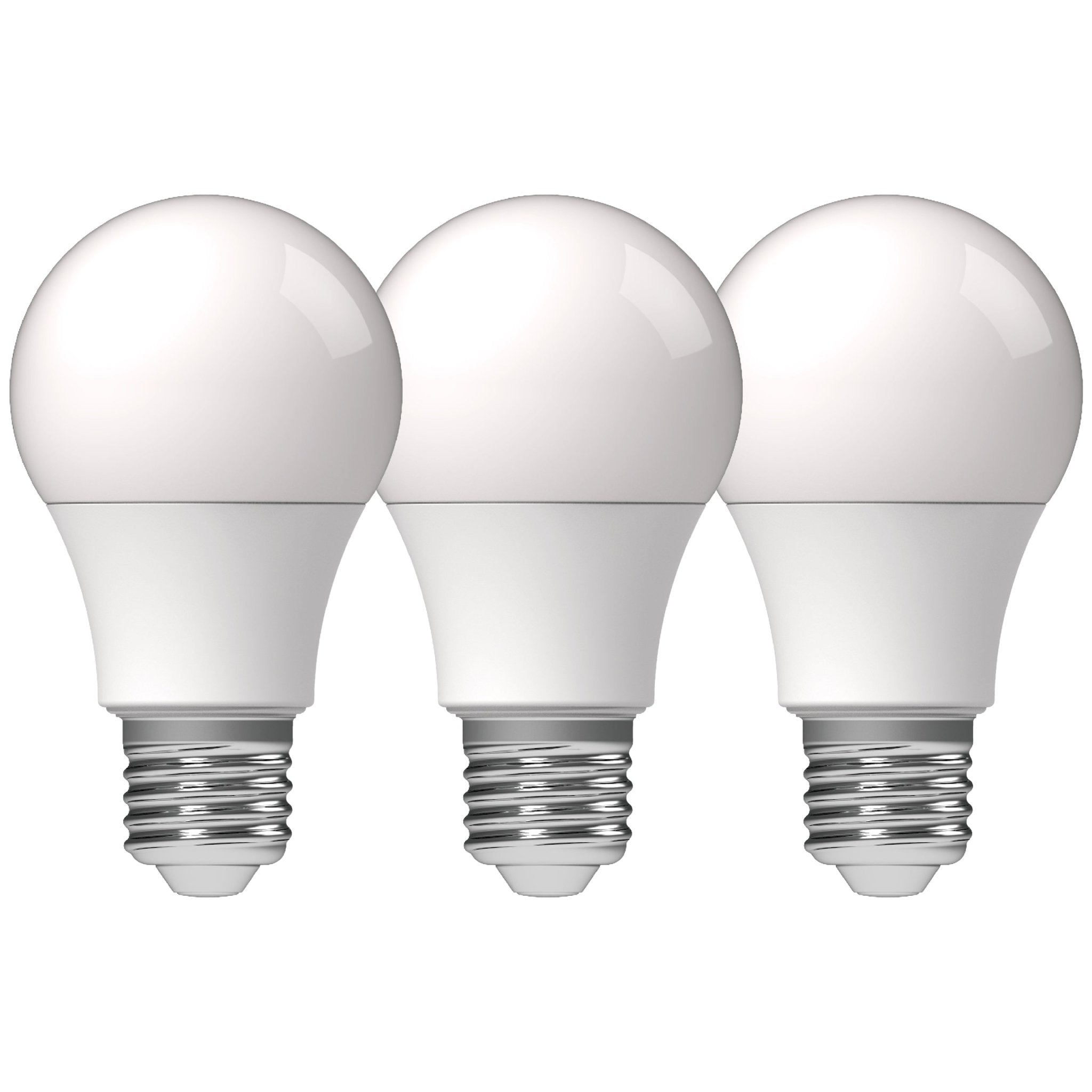 E27 LED Lampen - 8W vervangt 60W - Gaat tot 15 jaar mee - Warm wit - 3PACK Lichtbronnen led.gl