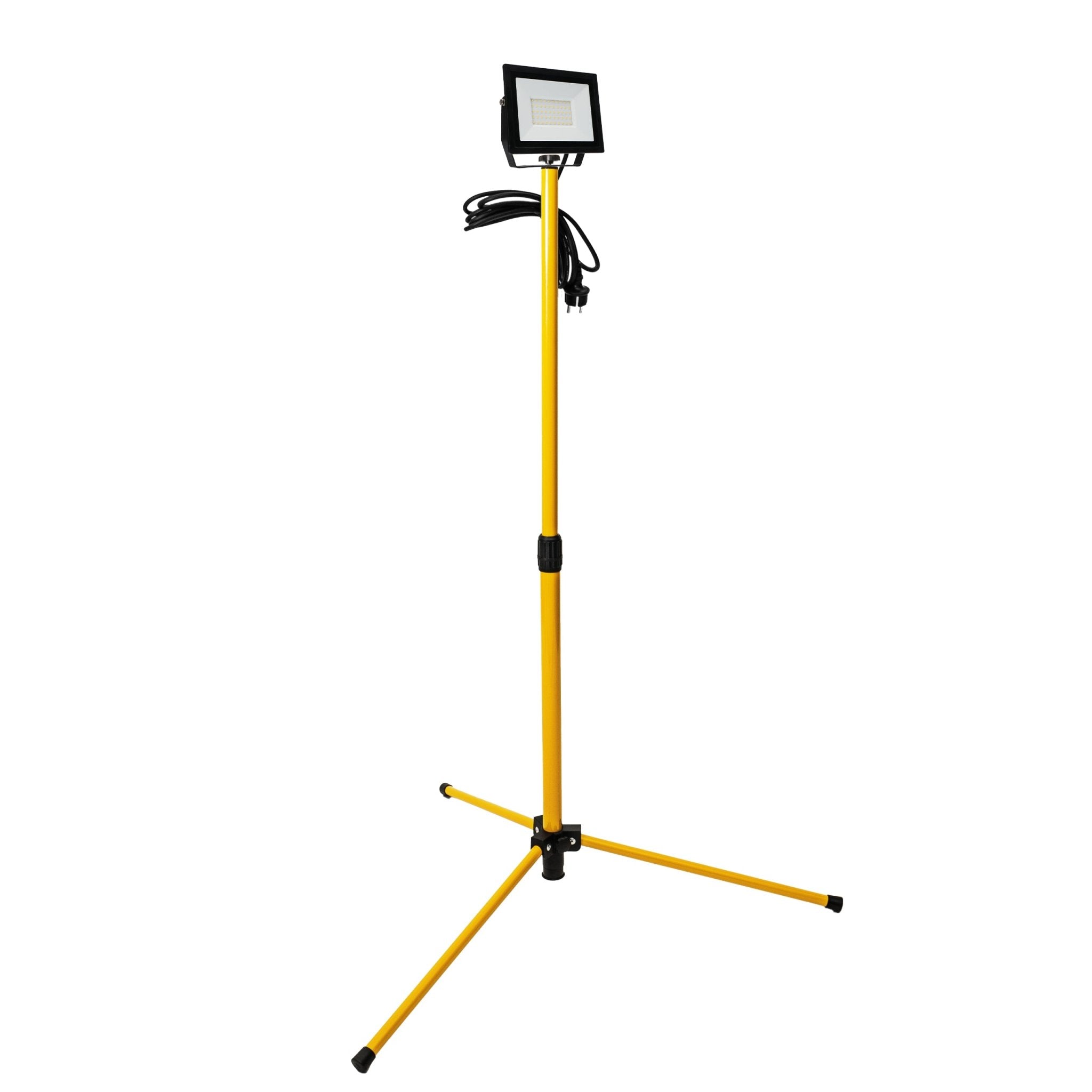 LED's Work 1 x 50W Tripod LED Bouwlamp op statief - In hoogte verstelbaar - 4250 lm Bouwlampen led.gl
