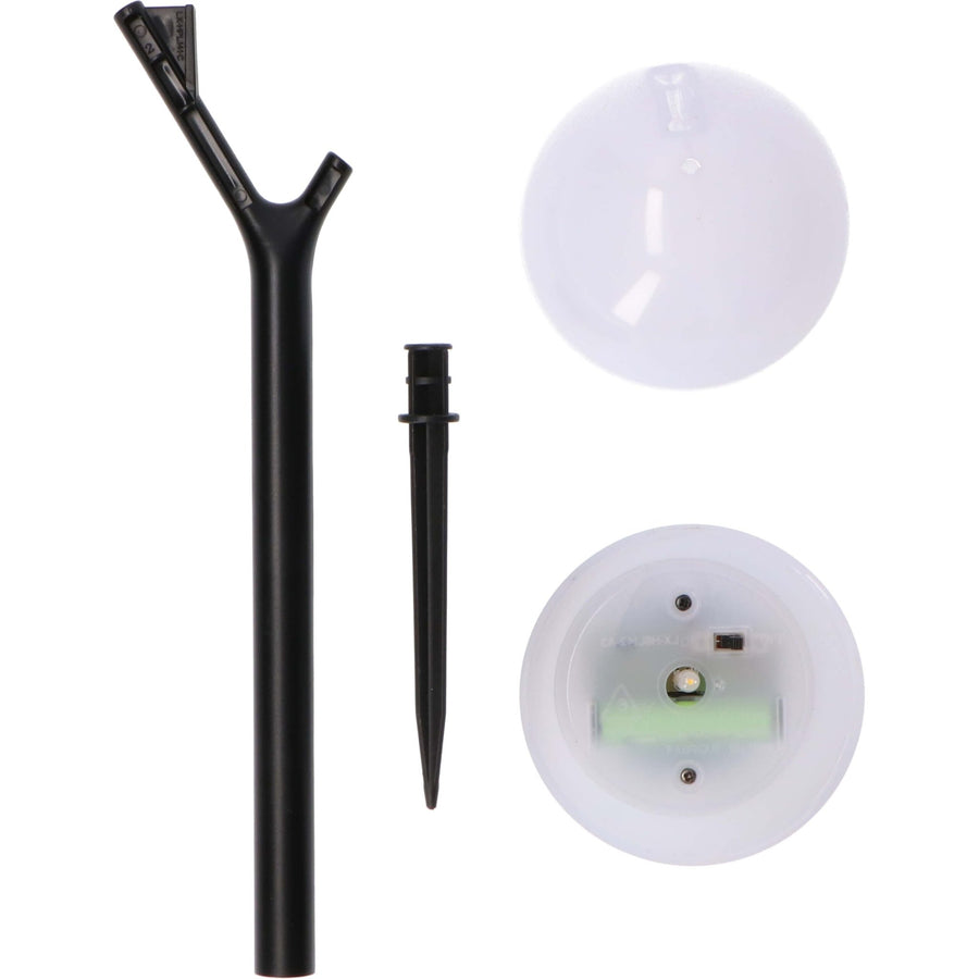 Solar LED Tuinlamp met sensor - Nice - Draadloos - Warm wit - Auto aan/uit - 40 cm Buitenlampen led.gl