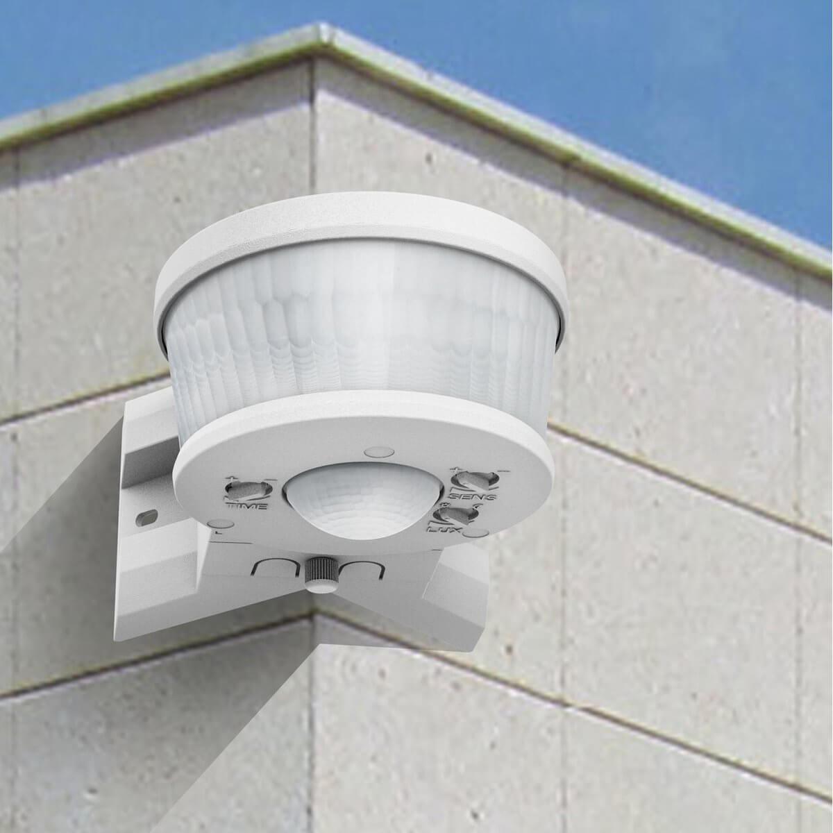 LED's Light Pro Bewegingssensor met Hoekprofiel - Universeel - 12 meter bereik - Wit Sensoren led.gl