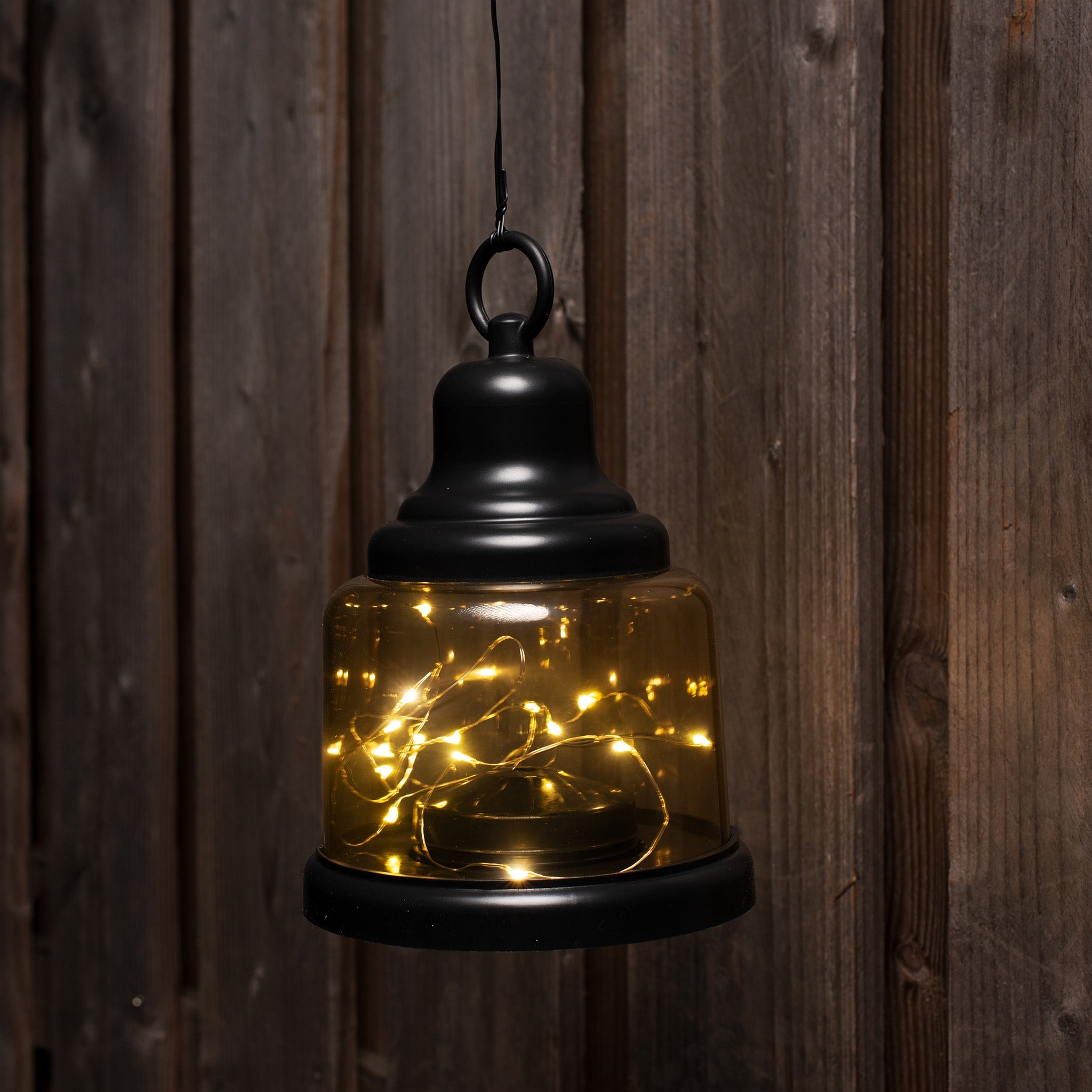 Vintage LED Tafellamp op batterijen - Draadloos model met ophangring - 22 cm Buitenlampen led.gl