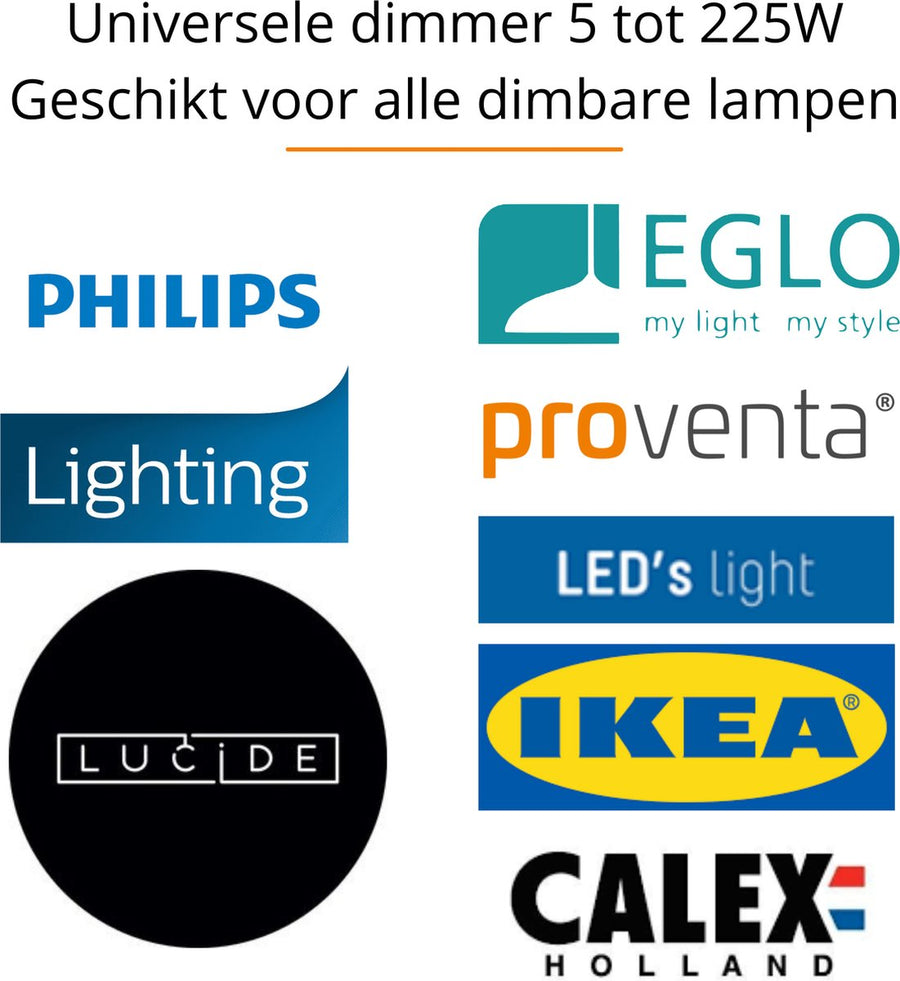 Smart WIFI dimmer met App - LED Dimmer - Fase afsnijding - Fase aansnijding Smart home led.gl
