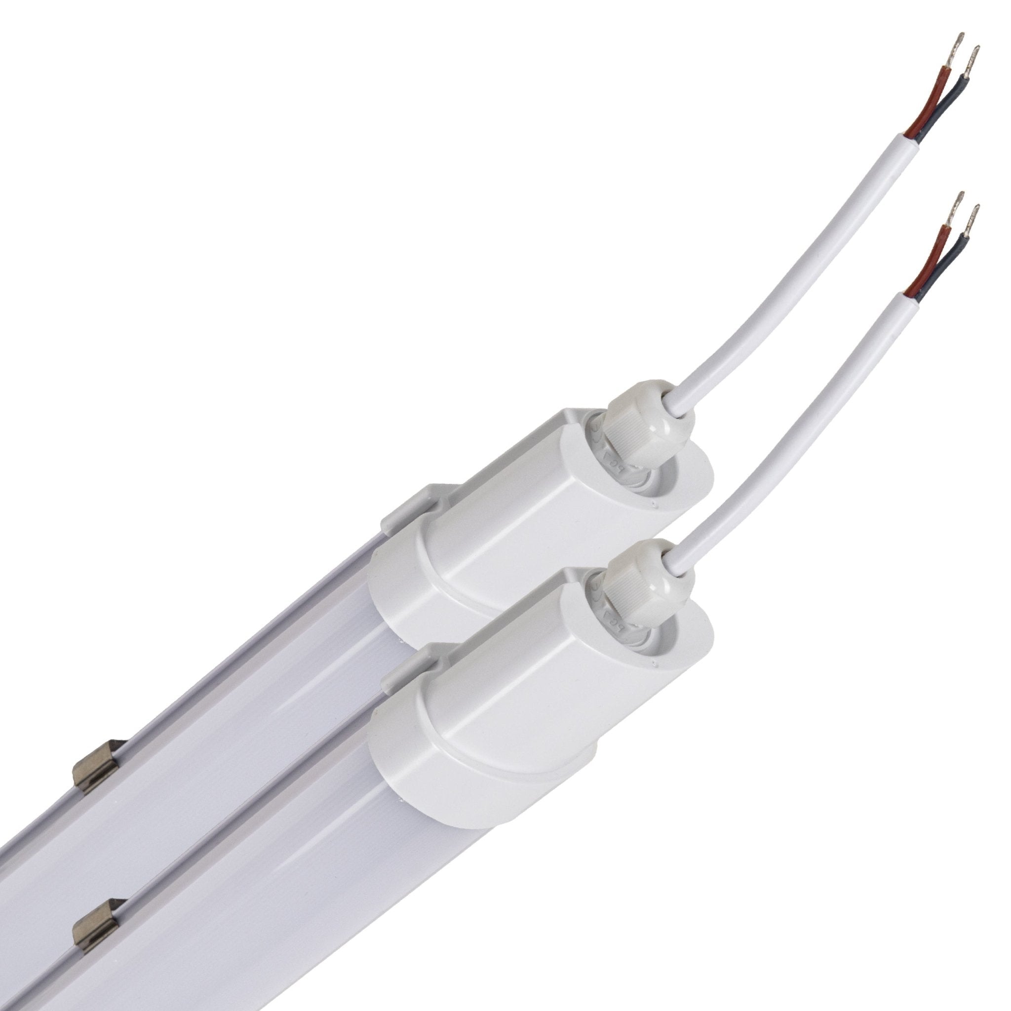 2 PACK - LED's Light TL Licht balk Batten 120 cm - Geschikt voor alle binnen en vochtige ruimtes - 18W - IP65 - IK08 - 1900lm TL verlichting led.gl