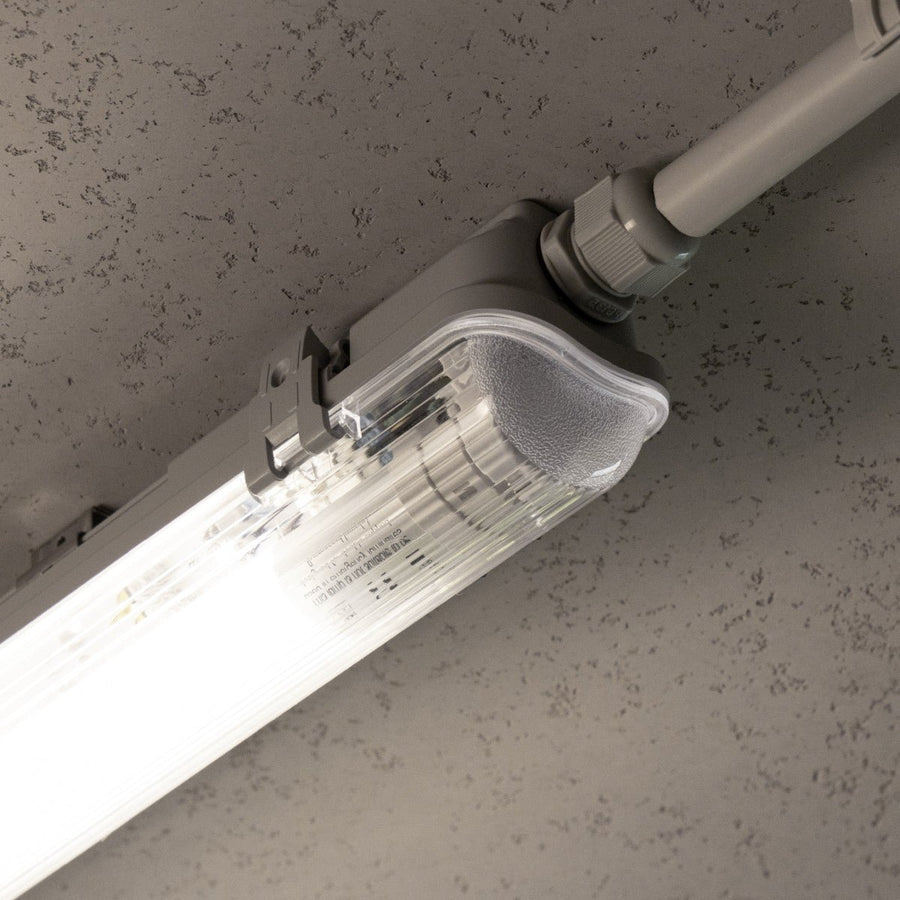 4 PACK - LED's Light LED TL armatuur 60 cm compleet met LED TL buis - 1080lm - 9W - 4000K led.gl