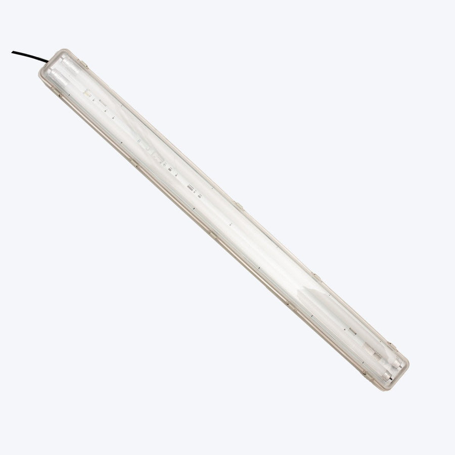 2 PACK - LED's Light LED TL Armatuur licht balk met sensor - incl Dubbele buis 2x14W 120cm 4000K Bewegingssensor en nachtsensor - Waterdicht - 150lm/w led.gl
