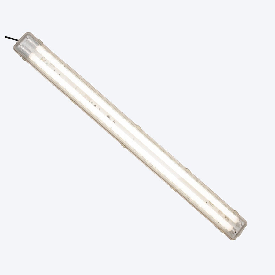 2 PACK - LED's Light LED TL Armatuur licht balk met sensor - incl Dubbele buis 2x14W 120cm 4000K Bewegingssensor en nachtsensor - Waterdicht - 150lm/w led.gl