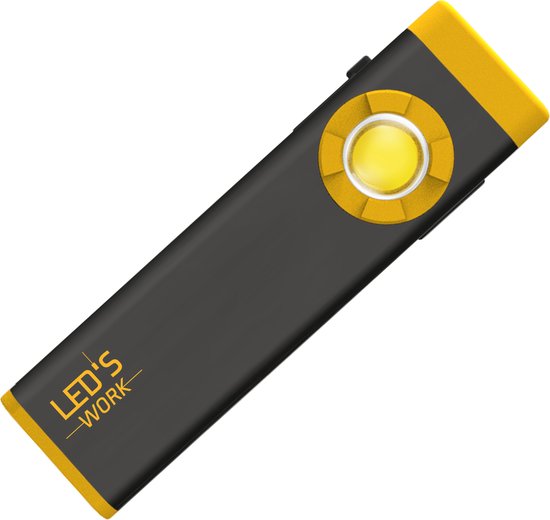 LED's Work Oplaadbare LED Mini Zaklamp met 3 lichtstanden (100, 500 en 700 Lumen) Zaklampen led.gl