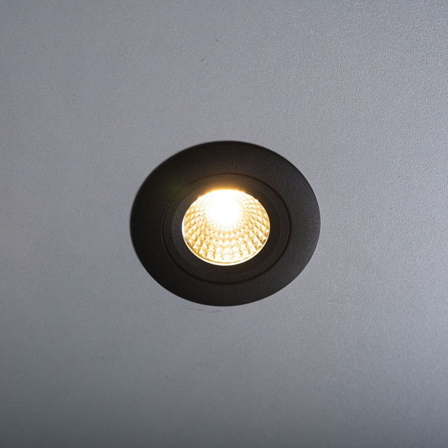 6 PACK - LED's Light Pro LED Inbouwspot Zwart - DimToWarm - Ø 68mm - Kantelbaar - Warm wit licht - CRI95- Dimbaar Inbouwspots led.gl