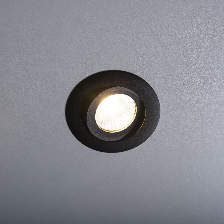 6 PACK - LED's Light Pro LED Inbouwspot Zwart - DimToWarm - Ø 68mm - Kantelbaar - Warm wit licht - CRI95- Dimbaar Inbouwspots led.gl