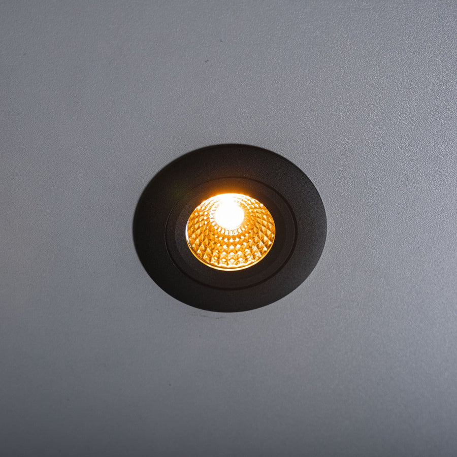 6 PACK - LED's Light Pro LED Inbouwspot Zwart - DimToWarm - Ø 68mm - Kantelbaar - Warm wit licht - CRI95- Dimbaar Inbouwspots led.gl