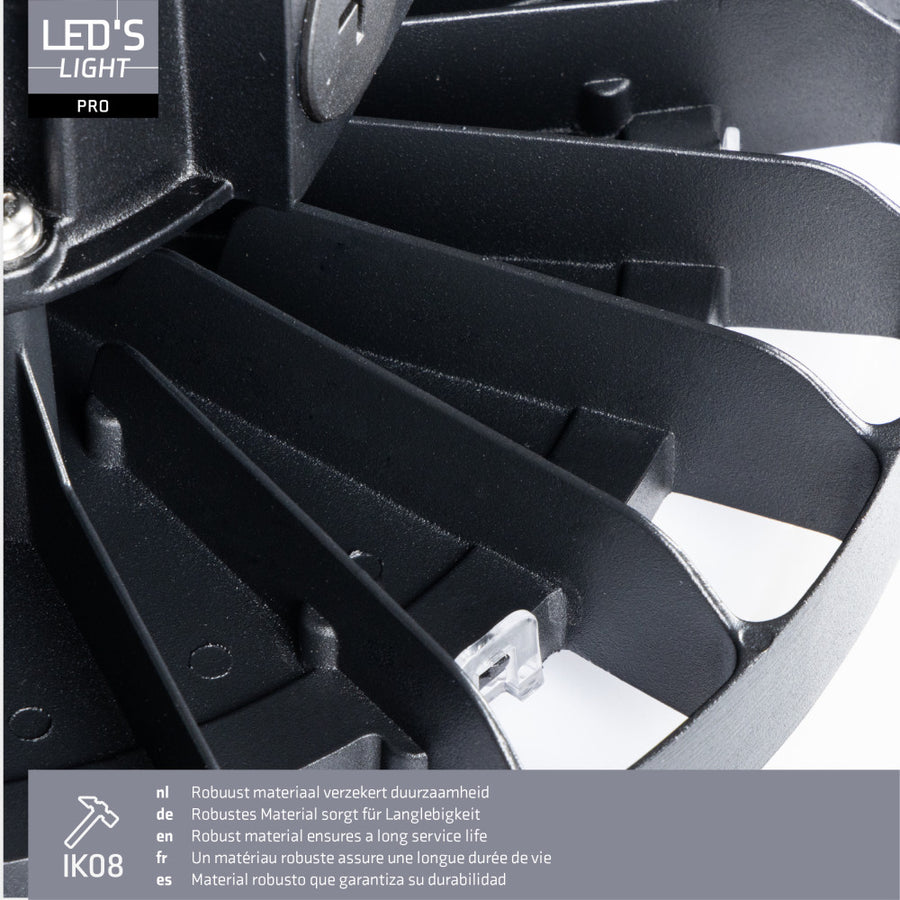 High Bay - 150W 27750lm 4000K - MOSO Driver - IP65 IK10 - Dimbaar High bays led.gl