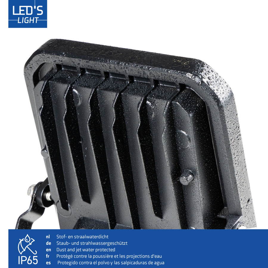 LED's Light Buitenlamp met bewegingssensor 1400 - binnen en buiten - 10W Schijnwerpers led.gl