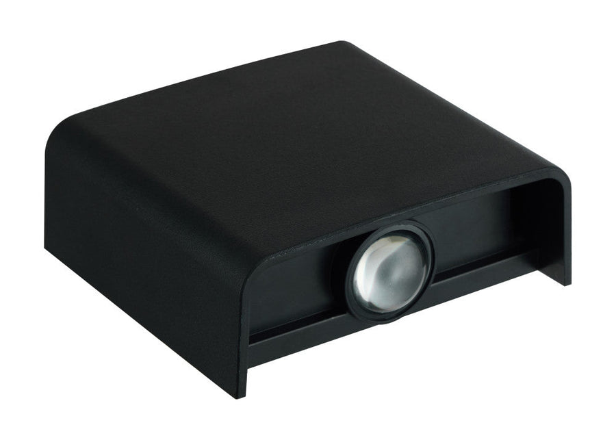 Buitenlamp met Lichtbron - Wandarmatuur - 170lm 2000K/2700K/4000K - Zwart - IP65 led.gl