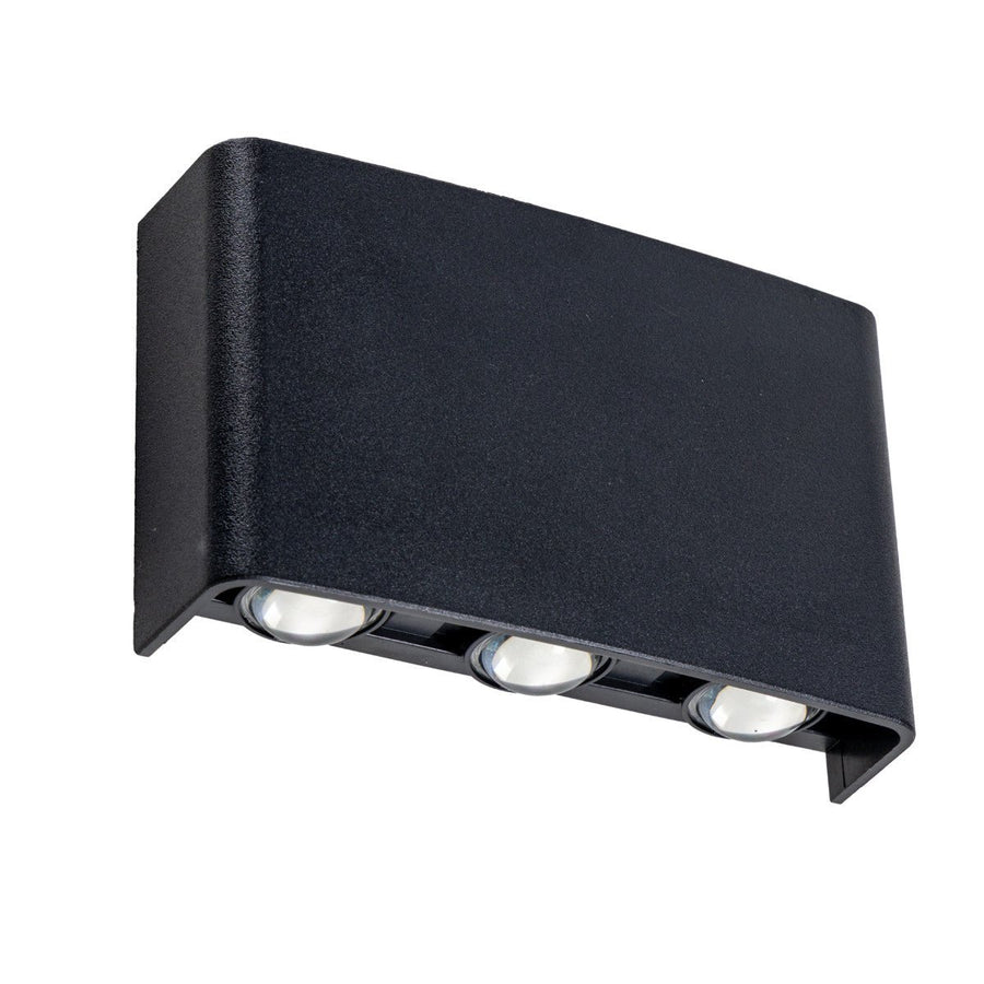 Buitenlamp met Lichtbron - Wandarmatuur - 450lm 2000K/2700K/4000K - Zwart - IP65 led.gl