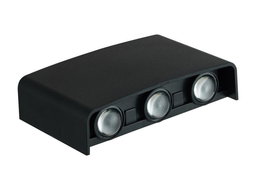 Buitenlamp met Lichtbron - Wandarmatuur - 450lm 2000K/2700K/4000K - Zwart - IP65 led.gl