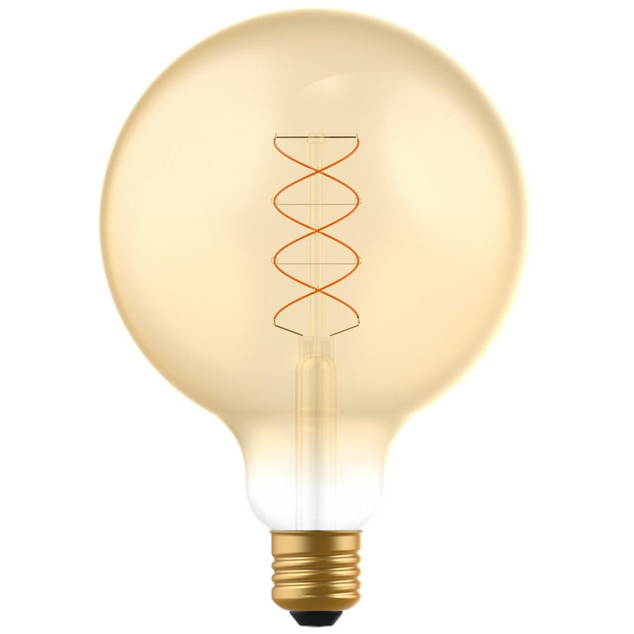DecoDim LED Lamp Goud E27 - XXL Ø 12.5 cm - Dimbaar - Extra warm wit - 5W (25W) Decoratieve Lichtbronnen led.gl