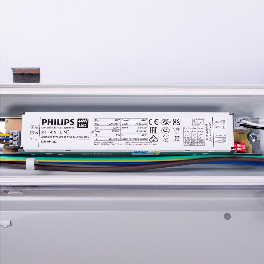 4 PACK - LED's Light Pro Philips TL Armatuur Strip 60 cm - Koppelbaar - Energielabel B - IP65 waterdicht - 2650 lm - 175lm/w TL verlichting led.gl