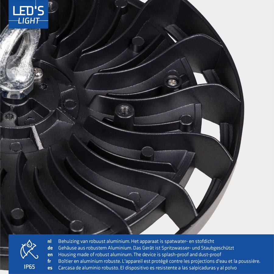 LED's Light High Bay - 100W 11000lm 3000K/4000K/6000K CCT Powerselect High bays led.gl