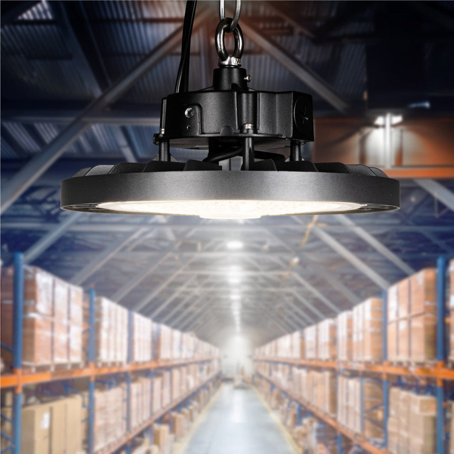 LED's Light pro High Bay - 150W - 1-10V Dimbaar - Power select - Energieklasse A - 27750lm 4000K - Sosen Driver - IP65 - IK10 - Klasse 1 High bays led.gl