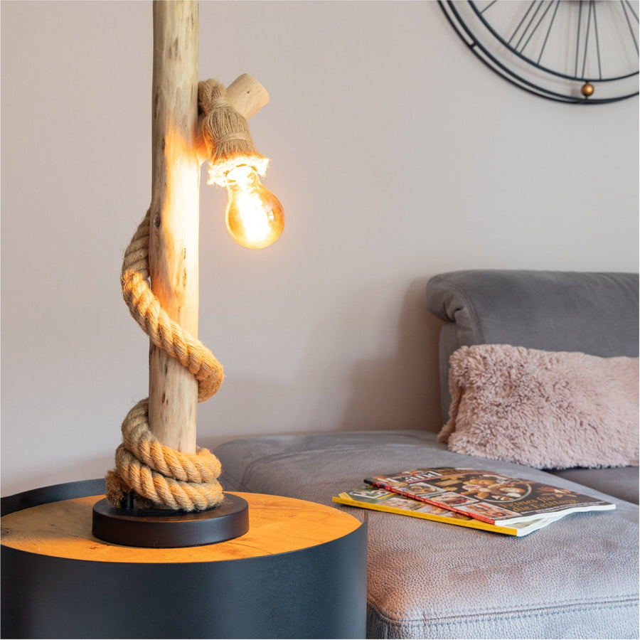LED Filamentlamp A60 met Rookglas - E27 fitting - 4,5W - 120 Lumen - Extra warm wit (1800K) - Dimbaar Dimbare filament lampen led.gl