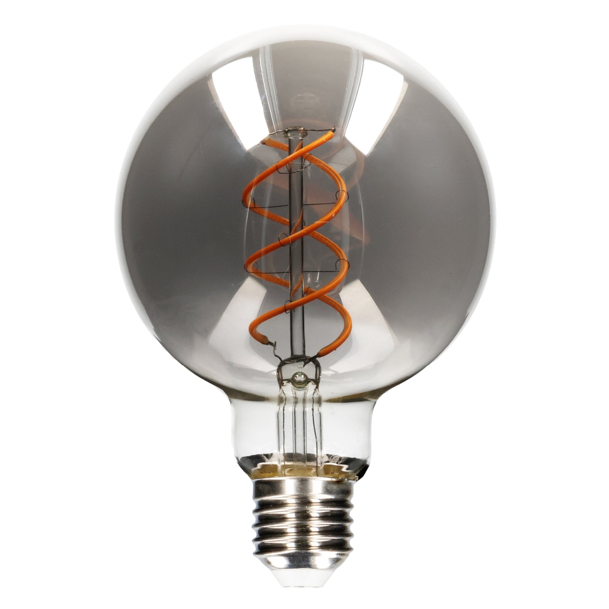 LED Lamp Smokey E27 - Edison Vintage - Dimbaar licht - Bol G95 Dimbare filament lampen led.gl