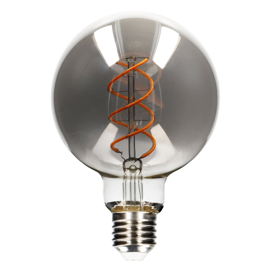 LED Lamp Smokey E27 - Edison Vintage - Dimbaar licht - Bol G95 Dimbare filament lampen led.gl