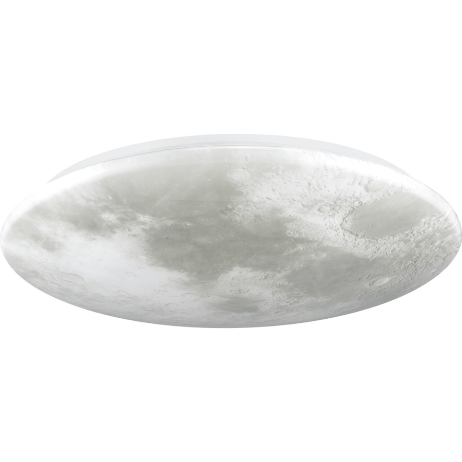 LED Plafondlamp maan voor slaapkamer - 40 cm - Dimbaar met afstandsbediening Plafondlampen led.gl