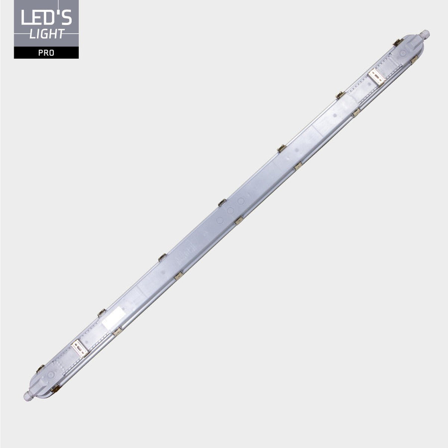 9 PACK - LED's Light pro Koppelbaar CCT/Power select TL armatuur met Strip - 180lm/w 39W 150cm 7020lm 3000K/4000K/6500K - IP65 IK08 TL verlichting led.gl