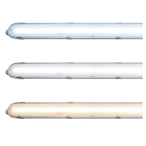 9 PACK - LED's Light pro Koppelbaar CCT/Power select TL armatuur met Strip - 180lm/w 39W 150cm 7020lm 3000K/4000K/6500K - IP65 IK08 TL verlichting led.gl