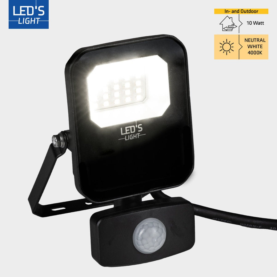 LED's Light Buitenlamp met bewegingssensor 1400 - binnen en buiten - 10W Schijnwerpers led.gl