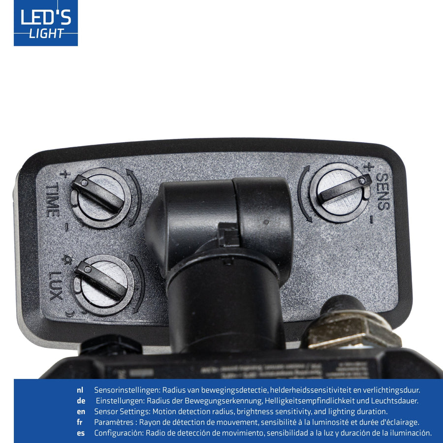 LED's Light Buitenlamp schijnwerper floodlight met bewegingssensor 4200lm - binnen en buiten - 30W Schijnwerpers led.gl